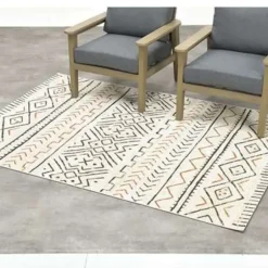 Garden Impressions Buitenkleed Malawi oker 200x290 cm Discount