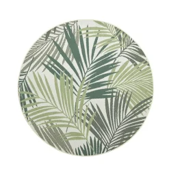 Garden Impressions Buitenkleed Naturalis palm leaf Ø160 cm Clearance