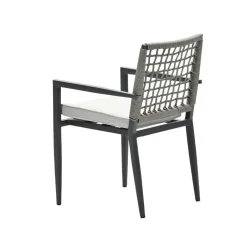 Garden Impressions Burela tuinstoel taupe - 2 stuks Hot