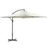 Garden Impressions Corfu parasol 250x250 - donker grijs - zand Clearance