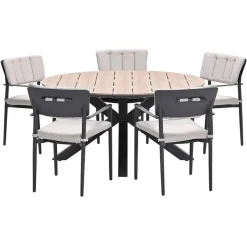 Garden Impressions Dane - Tulli tuinset 6-delig Ø148x75 cm Online