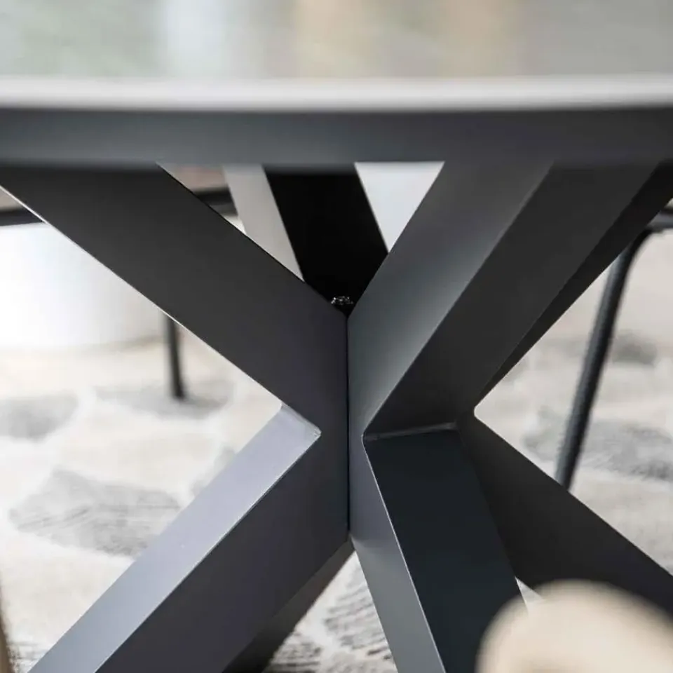 Garden Impressions Dane tuinset 6-delig - Duuk tuintafel Ø150 cm Hot