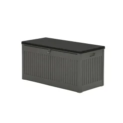 Garden Impressions Debas kussen opbergbox 270 l - donker grijs Clearance