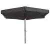 Garden Impressions Delta parasol Ø300 - donker grijs Online