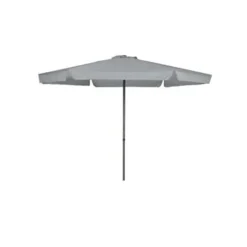 Garden Impressions Delta parasol Ø300 - licht grijs Hot