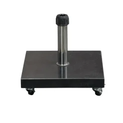 Garden Impressions Eureka granieten parasolvoet 60 kg - zwart New