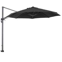 Garden Impressions Hawaii zweefparasol Ø350 c. black - zwart Discount
