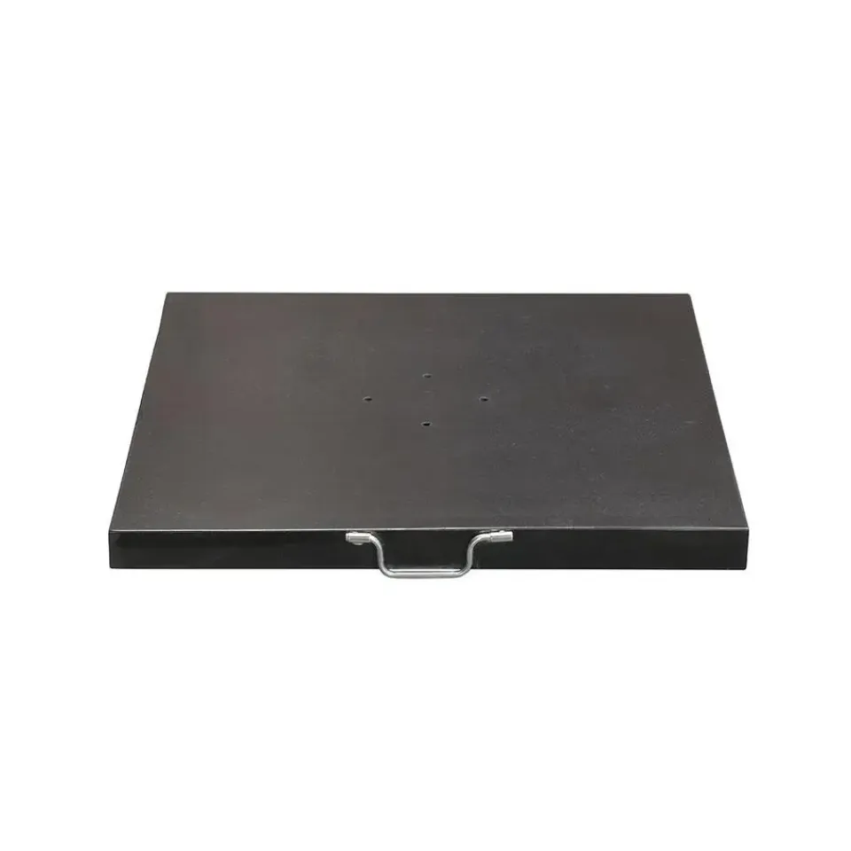 Garden Impressions Hawaii parasol S Ø300 zwart + 80kg voet en hoes Online