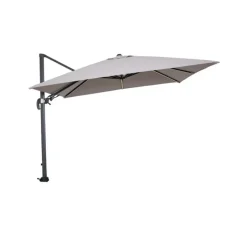 Garden Impressions Hawaii zweefparasol Lumen LED 300x300 cm - zand New