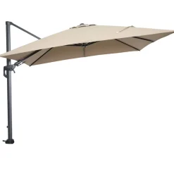 Garden Impressions Hawaii zweefparasol 300x300 c. black - taupe Best