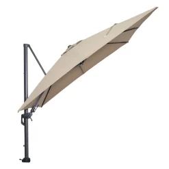 Garden Impressions Hawaii zweefparasol 300x300 c. black - taupe Best