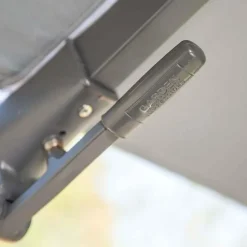 Garden Impressions Hawaii zweefparasol 3x3m taupe met voet en hoes Clearance