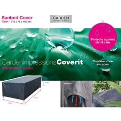 Garden Impressions Ligbed hoes 210x76xH40 cm New