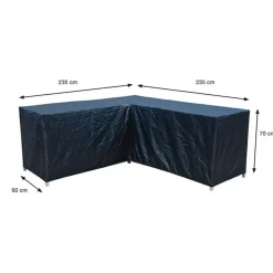 Garden Impressions Lounge dining hoes L 235/235x90xH70 cm