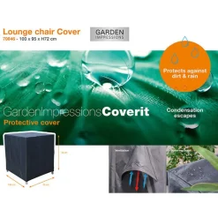 Garden Impressions Lounge tuinstoel beschermhoes - 100x95xH72 cm Online