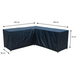 Garden Impressions Lounge hoesset L 255/255x90xH70 cm Best