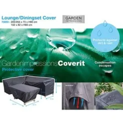 Garden Impressions Lounge dining hoes 205/255x73xH80 en 152x82xH65 cm Online