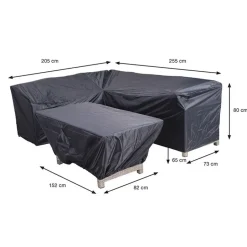 Garden Impressions Lounge dining hoes 205/255x73xH80 en 152x82xH65 cm Online