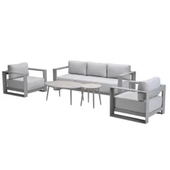 Garden Impressions Malakka - Lucas loungeset 5-delig valley sand Clearance