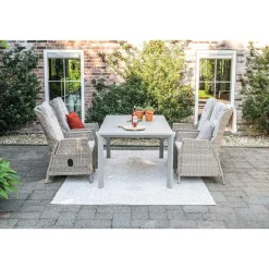 Garden Impressions Marbella - Penang tuinset 7-delig vintage willow Clearance