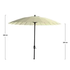 Garden Impressions Parasol Manilla 250 cm- ecru Online