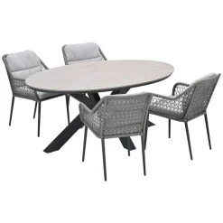 Garden Impressions Pemba - Tulli tuinset 5-delig 180x115 cm Online