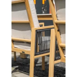 Garden Impressions San Capri lounge dining stoel - aluminium Outlet