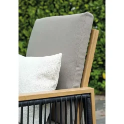 Garden Impressions San Capri lounge dining stoel - aluminium Outlet