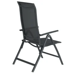 Garden Impressions Santos verstelbare tuinstoel - donker grijs Discount