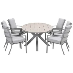 Garden Impressions Senja - Tulli tuinset 7-delig valley sand 220x115cm Online