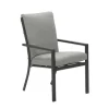 Garden Impressions Senja lounge dining tuinstoel - donker grijs Outlet