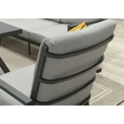 Garden Impressions Senja lounge dining tuinstoel - donker grijs Outlet