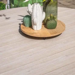 Garden Impressions Tarera tuinset 6-delig sand - tuintafel Ø148x75 cm Clearance