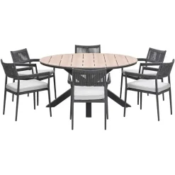 Garden Impressions Tineo - Tulli tuinset 7-delig Ø148x75 cm Outlet