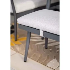 Garden Impressions Tineo lounge dining set 7-delig - donker grijs Discount