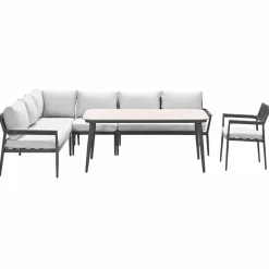 Garden Impressions Tineo lounge dining set 6-delig incl stoel Clearance