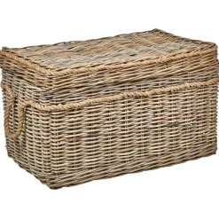 Beliani GERASA - Dozen set van 3 - Natuurlijk - Rotan Best