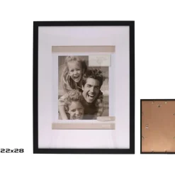 Gerimport Fotolijstje Paris - 30 x 40 cm - zwart - passe partout New