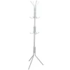 Gerimport Kapstok - wit - metaal - staand - 12 haken - 170 cm Discount