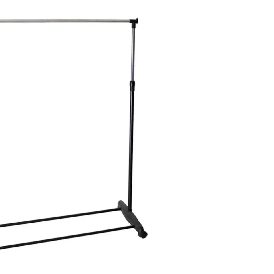 Gerimport Kledingrek - enkele stang - verrijdbaar - 90x160 cm Clearance