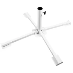 Gerimport parasolvoet/kruisvoet - metaal - 84 x 33 cm - 25/38 mm Clearance