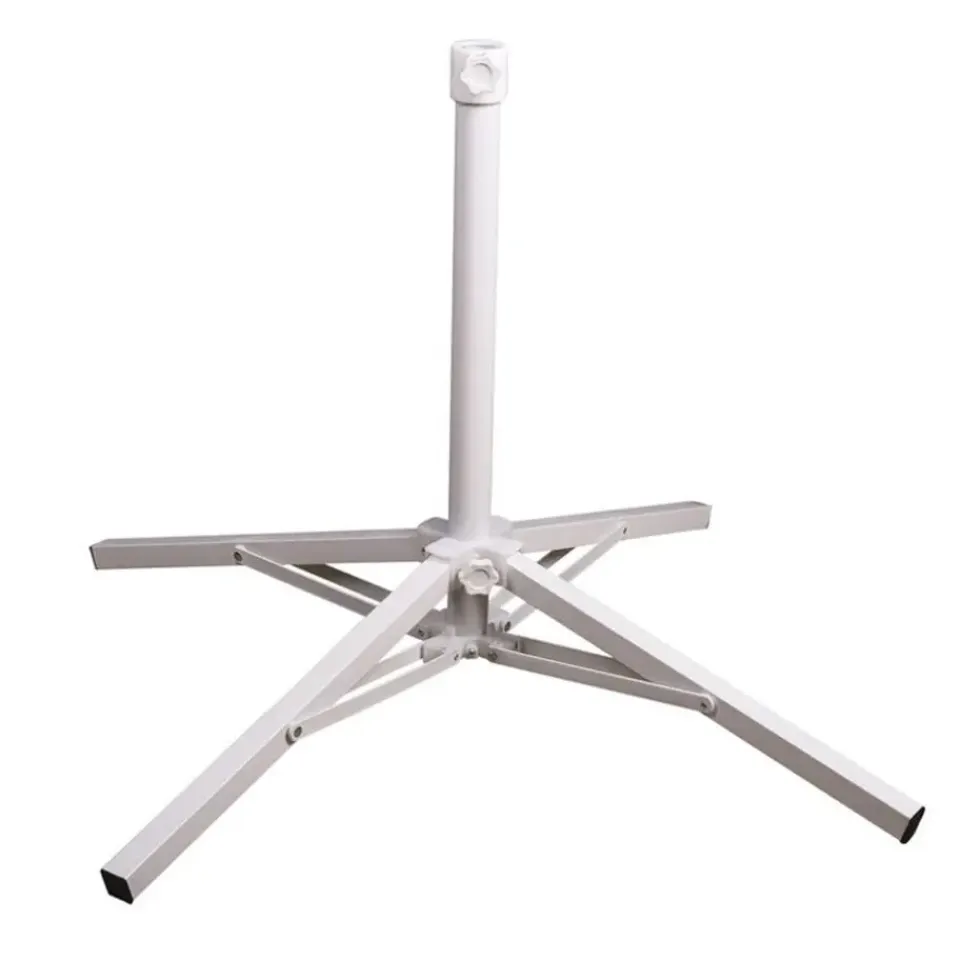 Gerimport parasolvoet/kruisvoet - metaal - 85 x 56 cm - 25/32 mm Outlet