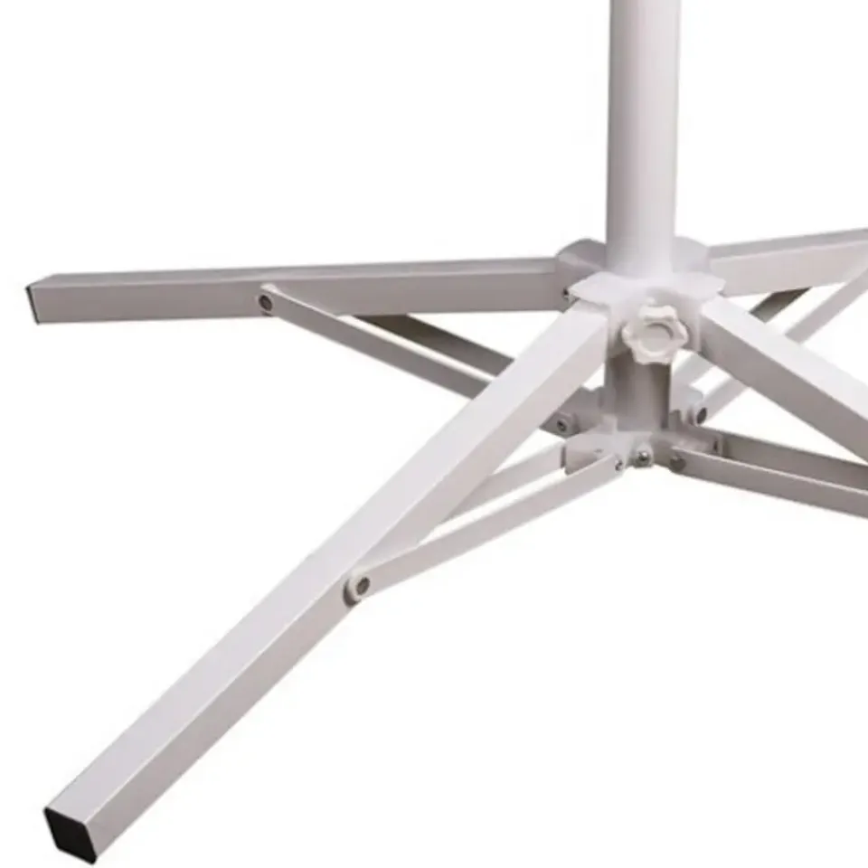 Gerimport parasolvoet/kruisvoet - metaal - 85 x 56 cm - 25/32 mm Outlet