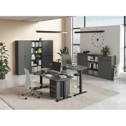 Germania Ladekast met wielen Hermoso - 42 x 60 x 63 cm - Antraciet Discount