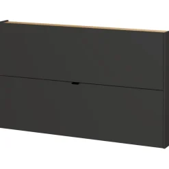 Germania Schoenenkast Elton - 140 x 19 x 85 cm - Grafietgrijs design Sale