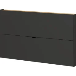 Germania Schoenenkast Elton - 140 x 19 x 85 cm - Grafietgrijs design Sale