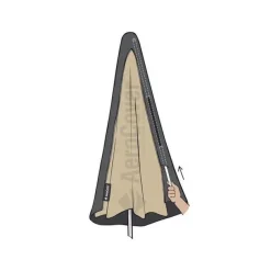 Garden Impressions GI Hawaii zweefparasol Deluxe 300 x 300 cm. - Zand - met voet en hoes Hot