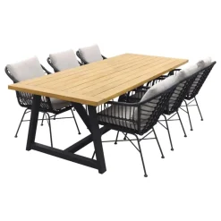 Garden Impressions GI Margriet black /Noah tuinset -7-delig Hot