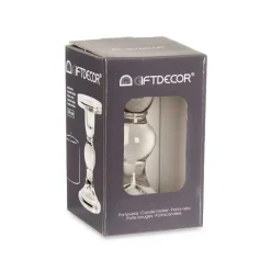 Giftdecor Kaarsen kandelaar - glas - voor stompkaarsen - H14 cm Outlet