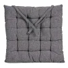 Giftdecor Stoelkussen - binnen/buiten - donkergrijs Sale